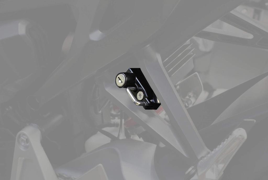 Kijima Motorcycle Bike Parts Helmet Lock Black CB1000R HONDA 303-1594