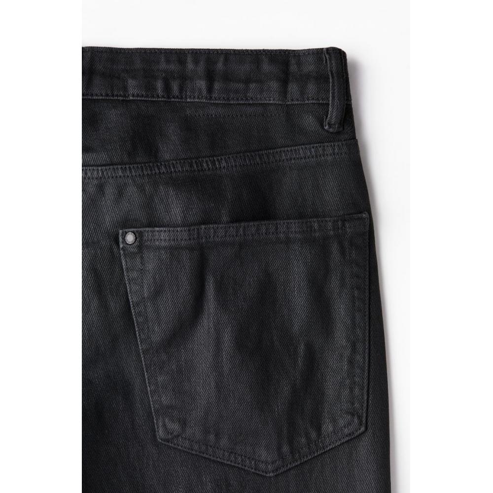 H M Regular Jeans Black