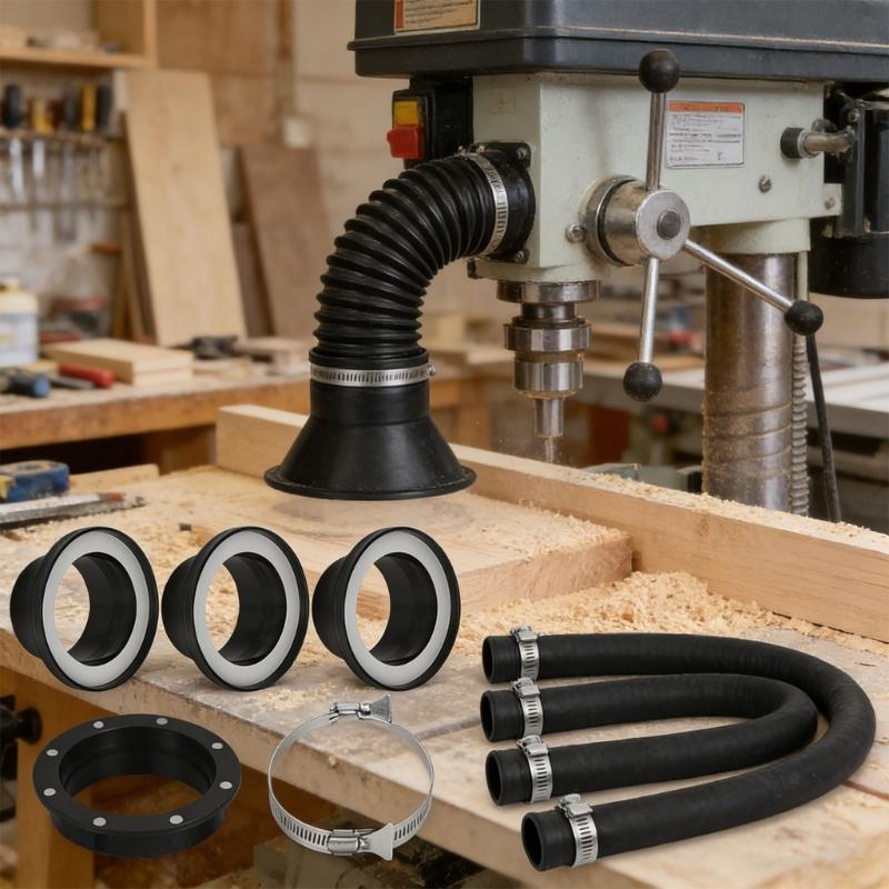 Plastic Magnetic Dust Port Adapters Designed For Multiple Vacuum Systems And Power Machinery