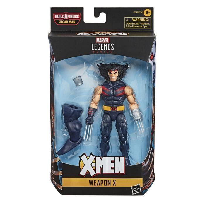 Figurine marvel legends - x-men age of apocalypse - weapon x 15 cm, micromania-zing, numéro un français du jeu vidéo et de la pop c