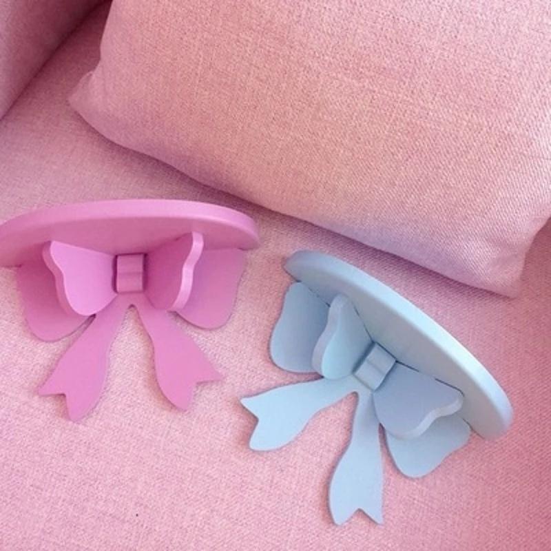 Полки для украшения бантов, деревянная настенная стойка для хранения, украшения для детской комнаты, органайзер, держатель, настенная полка, декоративная рамка