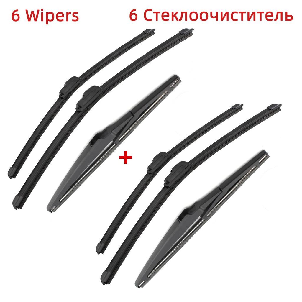 3 шт. щетки стеклоочистителя для KIA Sorento MK2 2010-2014 24 "20" 11" подходят для переднего лобового стекла, щетки для окон, резак, аксессуары 2010 2011 2012 2013 2014