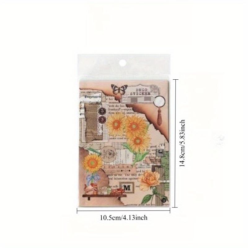 1 шт. серия «Старые мечты, новая любовь» наклейки-материалы для украшения блокнота с растениями, материал для блокнота, картон