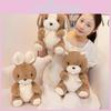 Собака Кролик Бурый медведь Плюшевые игрушки Милые Мультяшные Детские Куклы на День рождения Подарок