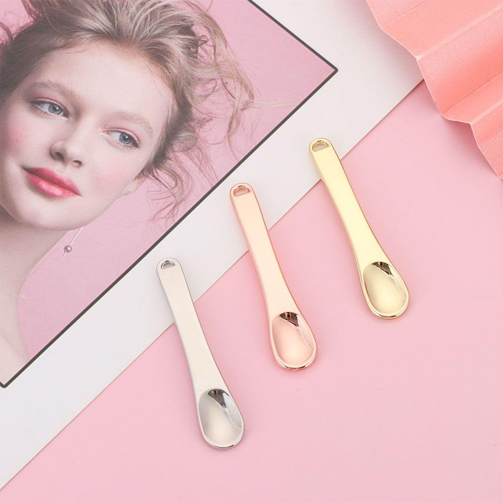 Face Mask Beauty Scoop Makeup Reusable Scoop Mini Spoon Cosmetic Metal