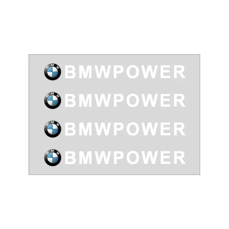 BAIM3 X5 For BMW 4Pcs Car Door Handle Stickers Tire Rear View Mirror Decals Decoration For BMW F30 F10 E90 F20 E46 E60 E28 X3 X6 E30 E