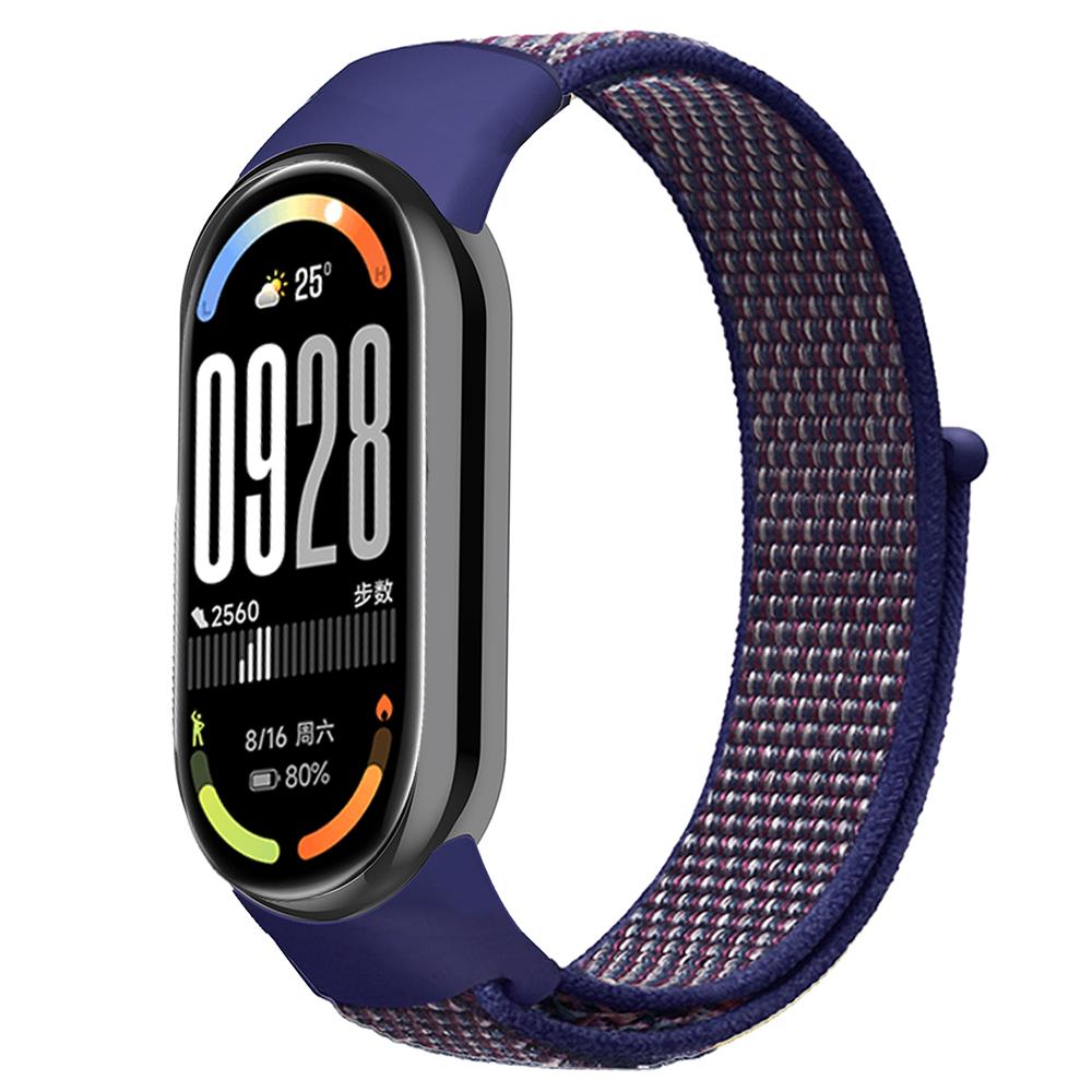 Nylon Loop Strap for Mi Band 10 9 8 strap Watchband Smartwatch Sport pulsera Bracelet correa miband 10 9 nfc Wristband