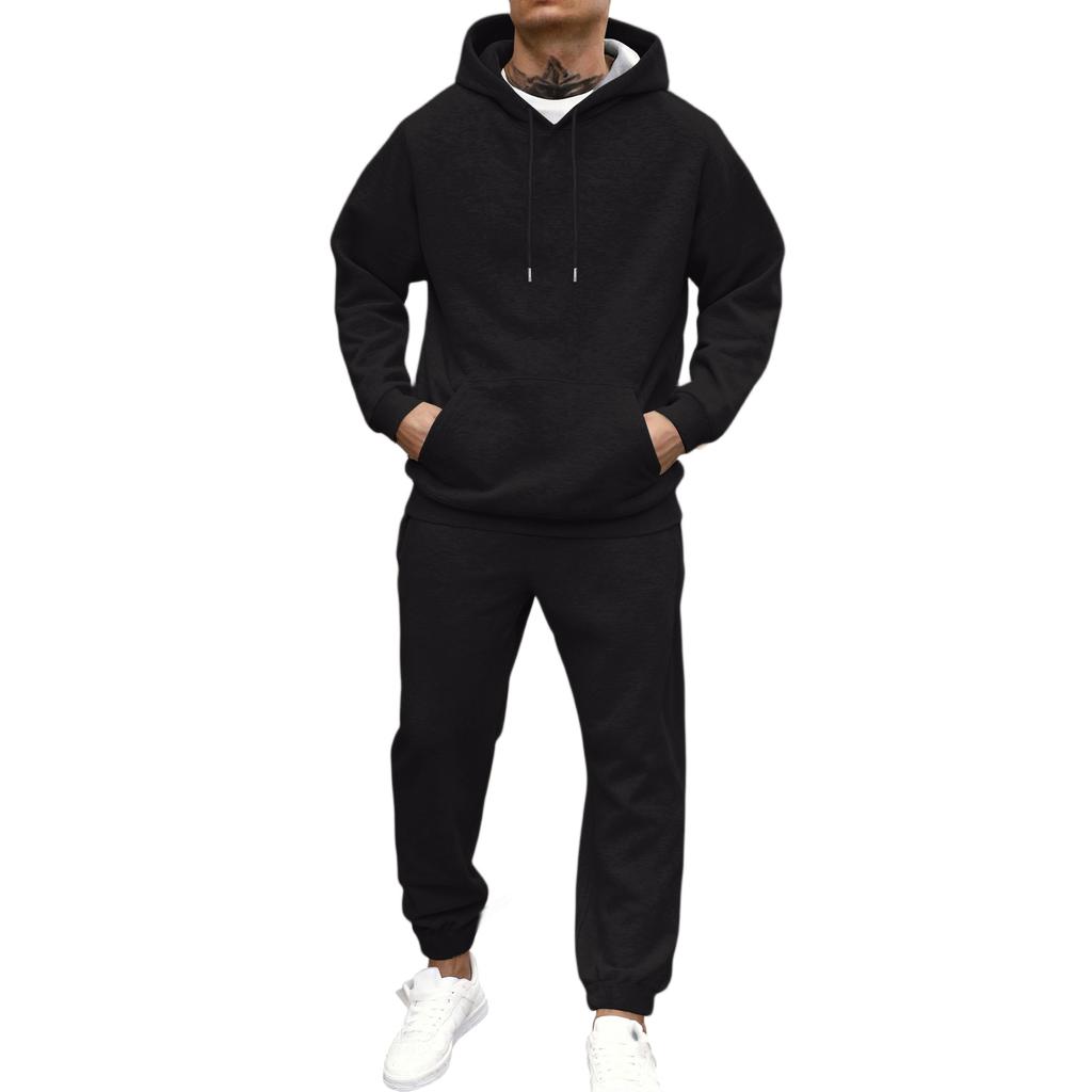 Men's Fall/Winter Hooded Sports Set