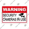 Putuo Decor No Trespassing Tin Signs Warning Plaque Metal Video Surveillance Wall Art Poster Plate Yard Iron Painting Stickers