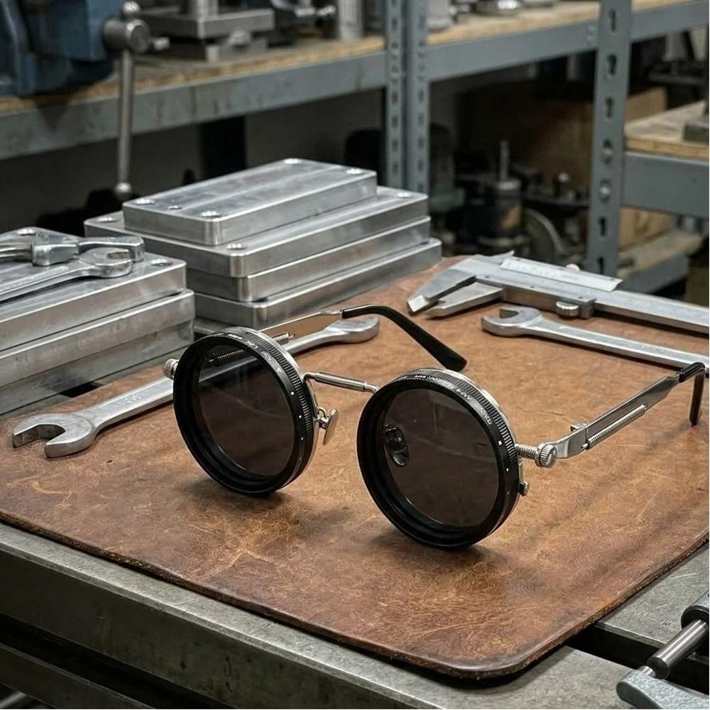 Manual Rotating Adjustable Dimming Glasses Anti UV Protection ND Filter Sunglasses  Driving