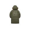 Новые пуховики с базовым логотипом MLB, унисекс, зеленый 3ADJJ0316-50KAS