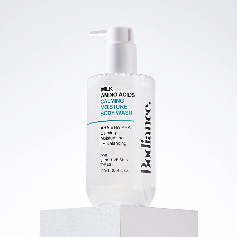 Bodiance Успокаивающий увлажняющий гель для душа с молочными аминокислотами 300 г