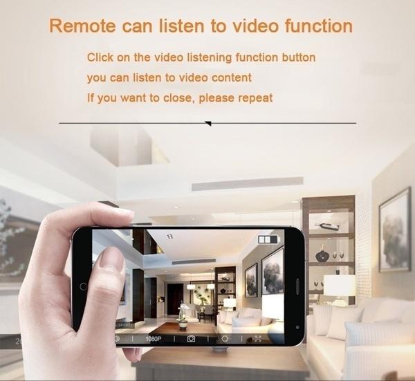 CCRTV Cameras CCTV Cameras CCTV Camera Mini WiFi Camera Nights Vision HD 1080P Magnetic Adsorption With Gift Camera HolderOO