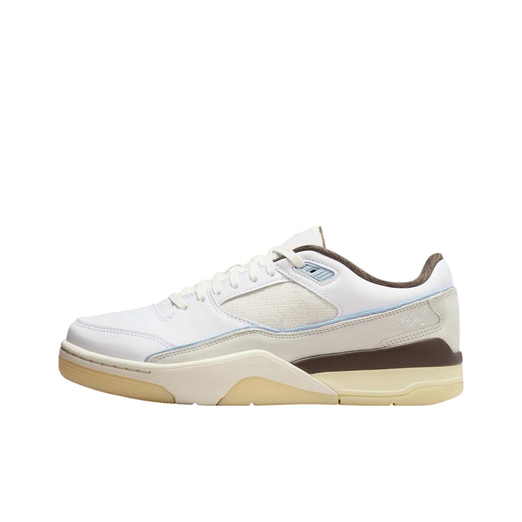 Air Jordan Flight Court Hemp Мужские Кроссовки Белый Парусный Светло-Армейский-Синий IB8858-141