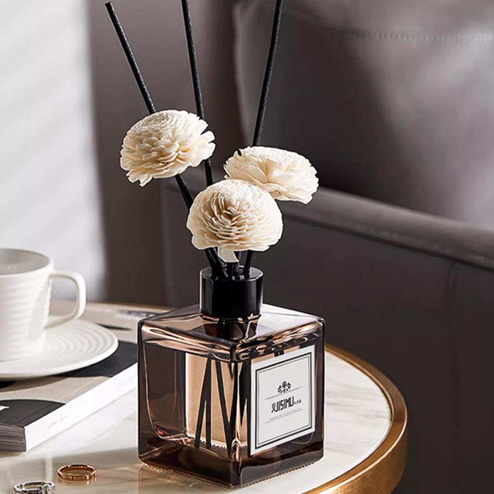 Беспламенный Аромат для дома fragrans gardenia Ароматерапевтическое масло с палочками-диффузорами Жидкий освежитель воздуха Комнатный декор Украшения