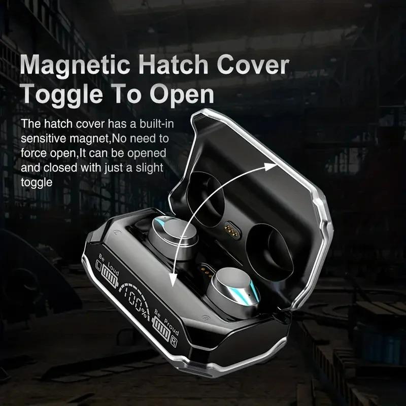 Bluetooth-наушники TWS Беспроводные наушники с шумоподавлением и аккумулятором емкостью 3500 мАч Спортивные гарнитуры с микрофоном