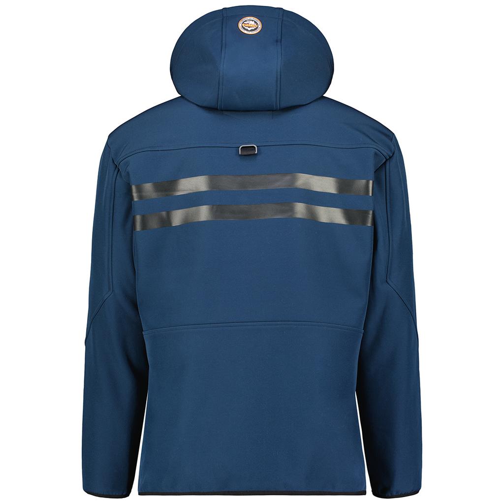 Мужская куртка софтшелл Geographical Norway ROYAUTE NAVY -ORANGE DB MEN 068 NAVY / ORANGE (WY8028H/GN-MARINE / ORANGE)