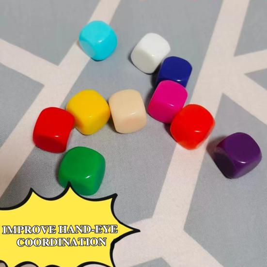 5/10 шт. ностальгическая игра-ловля камней, тренировка координации рук и глаз, разноцветные традиционные игральные кости, захватывающая игрушка