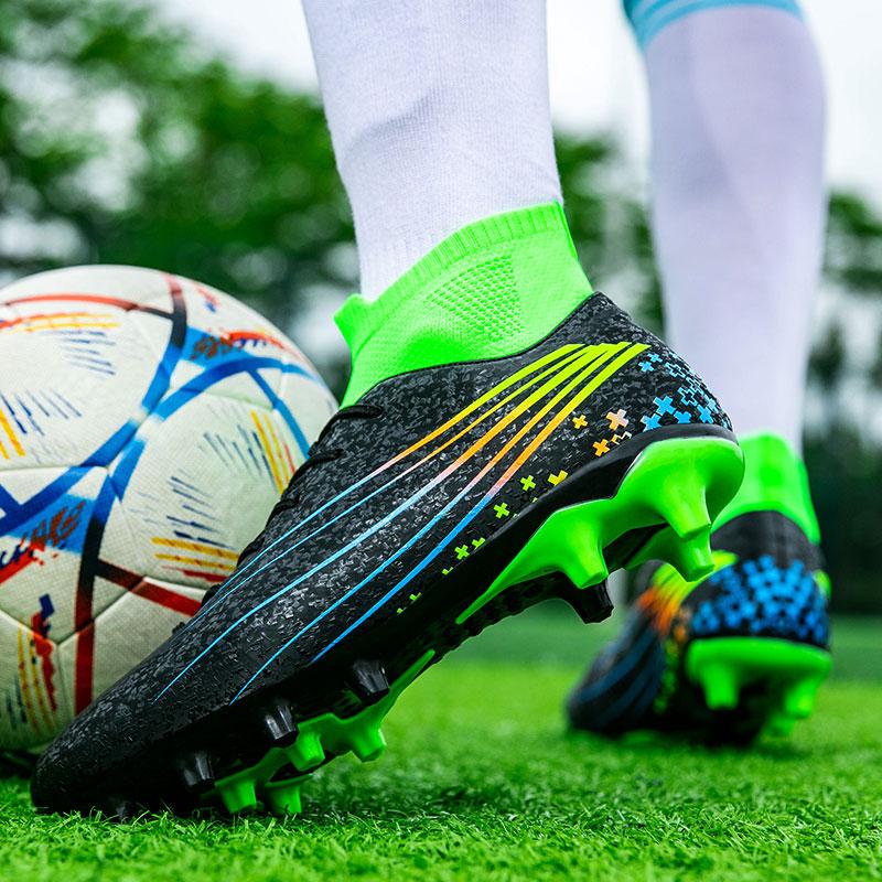 Мужские футбольные бутсы TF/FG, футбольные бутсы до щиколотки для мужчин, подростков, взрослых, бутсы для тренировок на траве, кроссовки 35-47