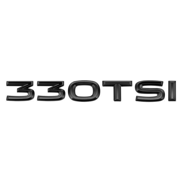 230TSI 280TSI 330TSI 380TSI автомобильный логотип наклейка багажник эмблема значок наклейка для гольфа Touareg Jetta Passat CC Vento Bora Beetle Polo