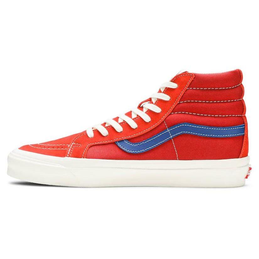 Vans Sk8-Hi Гранатовый Помпейский Красный Vn0a4bvbxen