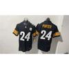 Pittsburgh Steelers NFL Football Jersey Mens Cotton Team Uniform Shirt Embroidered Sports Fan Apparel