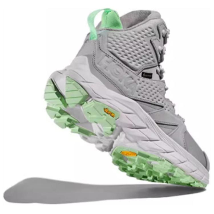 HOKA One One Anacapa Gtx Удобные Повседневные Амортизирующие Нескользящие Прочные Водонепроницаемые Поддерживающие Сбалансированные Ботинки для Хайкинга Средней Высоты 1134984-HMLG