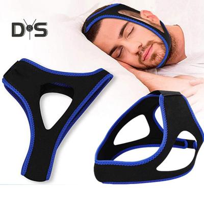 Регулируемый дышащий ремешок против храпа для мужчин и женщин, легкое в использовании, удобное решение для сна
