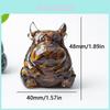 Фигурка коровы из смолы и кристалла с символом удачи для декора рабочего стола Подарок для подростков и взрослых