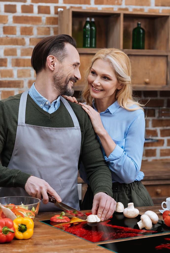 SZKLANA PŁYTA OCHRONNA NA KUCHENKĘ 70x52 KOGUT