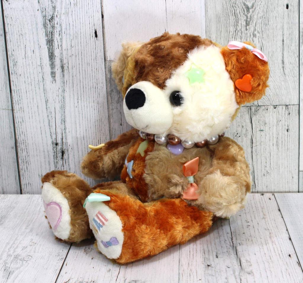Takeoff Plush Illumi KAWAII Bear Шоколад