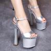 High Heels, Sandals, Women's Work Shoes, Catwalk Pole Dancing Shoes, Crystal Soles
