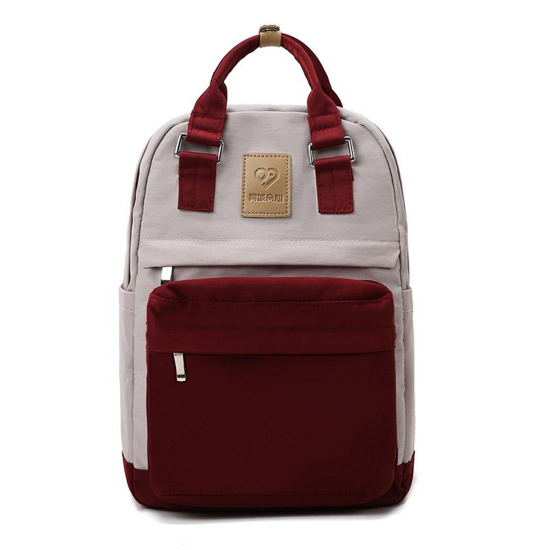 Простой женский рюкзак для компьютера в японском стиле, рюкзак большой вместимости, рюкзак для университета, школьников и студентов младших классов, 15,6 дюймов, новый