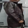 NOORA Коричневый плащ с воротником-стойкой и воротником «Гуслинг» из фильма «Бегущий по лезвию» Кожаная куртка-пальто