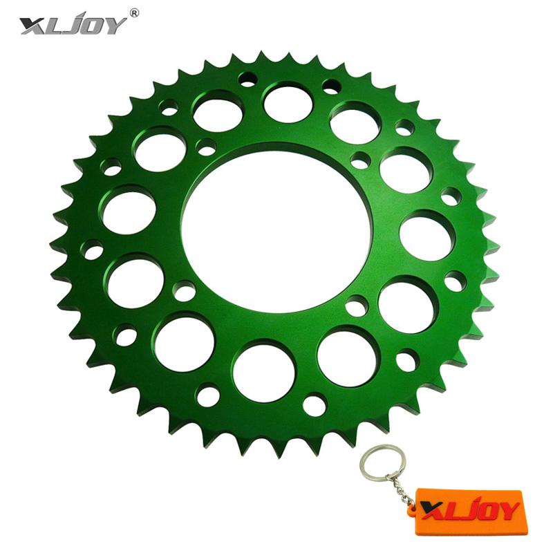 420 Chain 41T Teeth 76mm Aluminum Billet Rear Sprocket For 50 70 90 110 150 150 160 190 cc Pit Dirt Bike WPB Orion M2R DHZ SSR