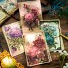32 pcs Vintage beautiful Flowers pattern Decorative paper hand made DIY Diary Album Scrapbooking Junk Journal craft paper