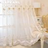 1 шт. NAPEARL Французское роскошное кружево с рельефной вышивкой, полупрозрачная тюль, высота 260 см, для гостиной, спальни, украшения окна, домашнего декора