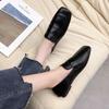 Fashion Ladies Footwear Slip-on Office Women's Flat Shoes Square Toe Comfortable and Elegant 2025 Summer Luxury Brand Promotion Vacation