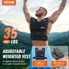 35lb Adjustable Weighted Vest for Men Women Strength Training Running