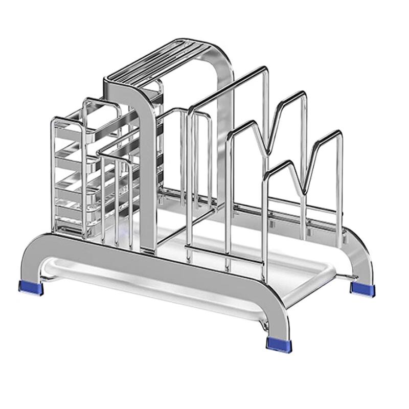 Stainless Steel Kitchen Knife & Utensil Holder