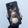 Cute Cartoon Cat Matte Shockproof Soft Silicone Phone Case For iPhone 16 Pro Max iPhone16 Plus 16Pro 16ProMax Bumper Cases Cover