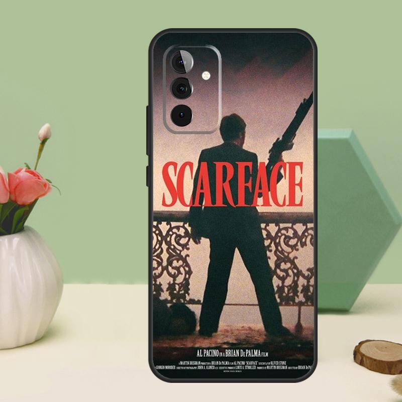Чехол Scarface Tony Montana для Samsung Galaxy A16 A55 A35 A15 A32 A12 A22 A52 A54 A34 A14 A56 A36 A26 A13 A53 A06