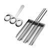 Meatball Scoop Maker Meatball Shape Ball Maker 304 Steel Mold Ball Stainless Tool Meatball Slider Shrimp Fish Croquette Mol F5U0