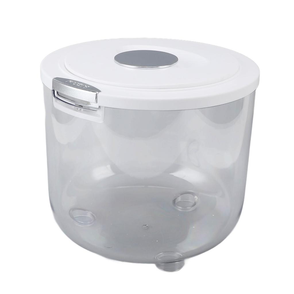 Rice Bin Large Capacity Transparent Sealed Rice Storage Container Bucket Rice Dispenser for Rice