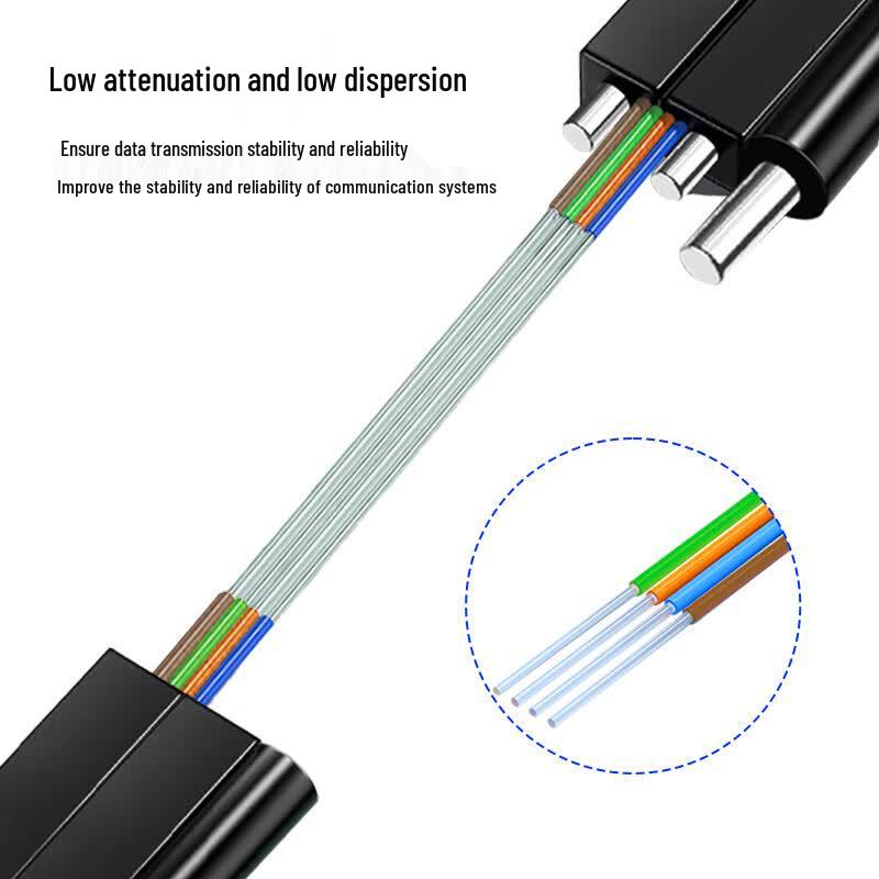 SNIT Outdoor 4-Core Fiber Optic Drop Cable