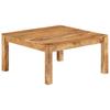 Coffee Table, 80 X 80 X 40 Cm, Solid Acacia Wood