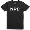 Мужская футболка для геймера RPG Гик Антисоциальный NPC Сlogan Обычный крой