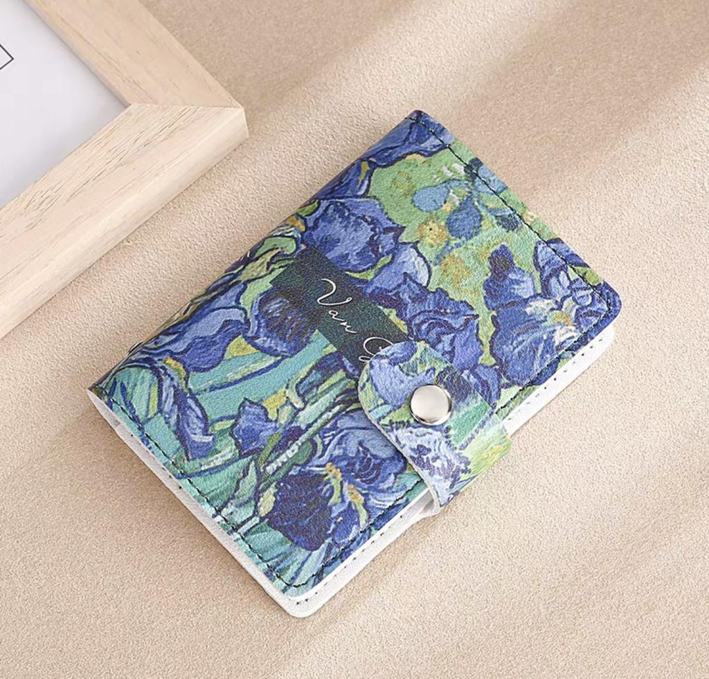 Несколько слотов для карт Кредитный банк ID Держатель карты Сумки Мода Цветочная сумка для карт Бизнес-автобус Чехол для хранения карт Женские держатели карт