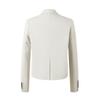 Navigale Women's Tech White Casual Blazer