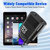 2.4A Dual USB Charger: 2-Port Mobile Charger Head, US/EU/KR/UK Compatible